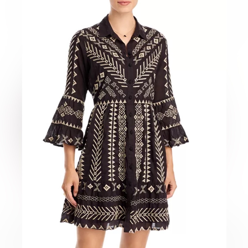 Johnny Was Charis Easy Tiered Dress